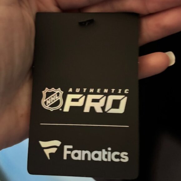 Fanatics L NHL Philadelphia Flyers Windbreaker Jacket Black Orange Authentic Pro - Picture 10 of 10